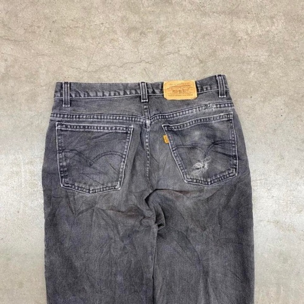 Levi's Grey 512 Orange tab jeans‎ Size 32x32